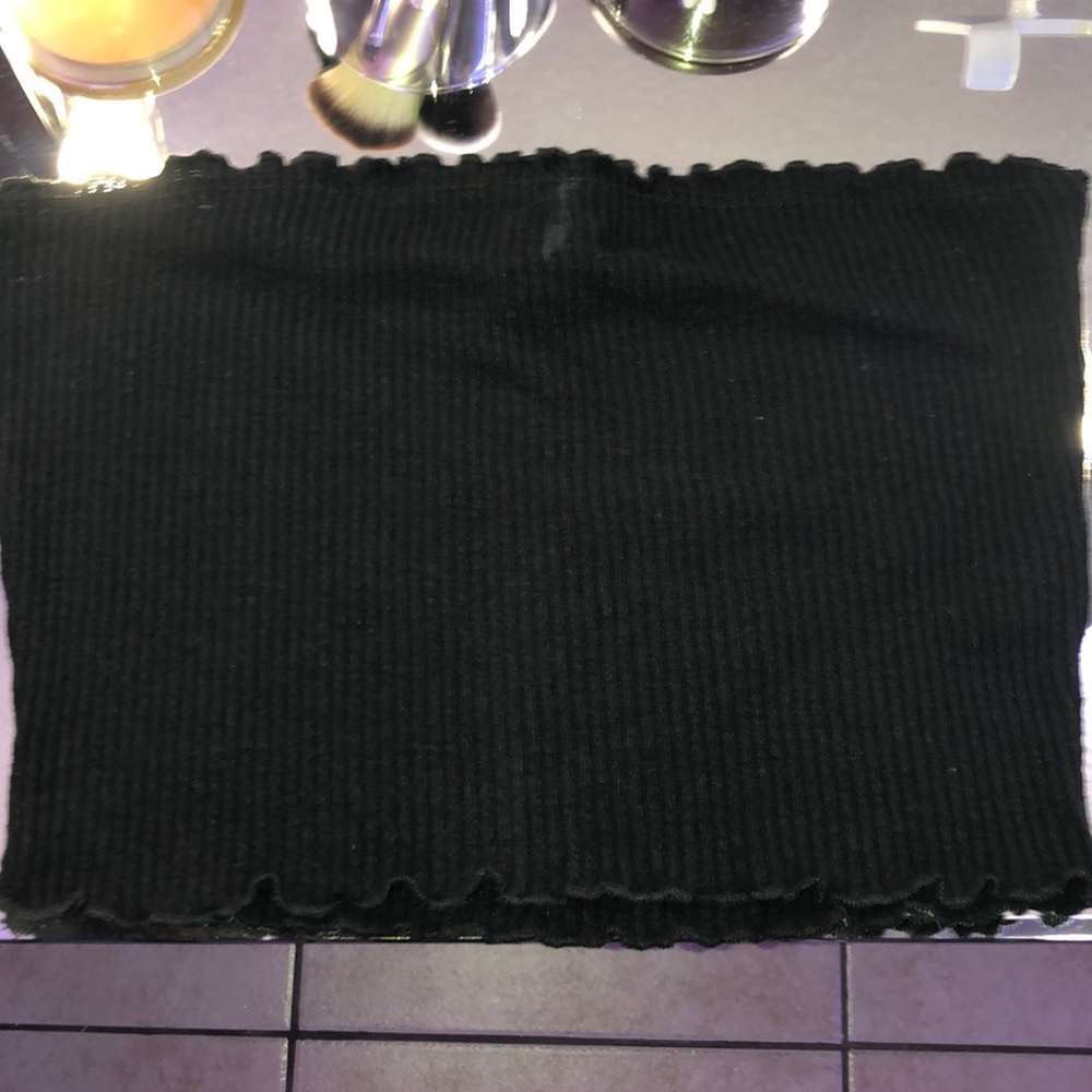 black tube top